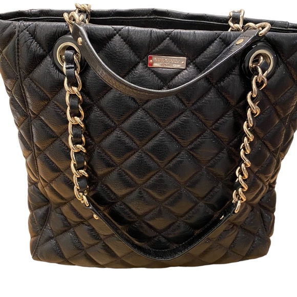 Authentic Michael Kors Lamb skin quilted handbag. - Picture 13 of 13